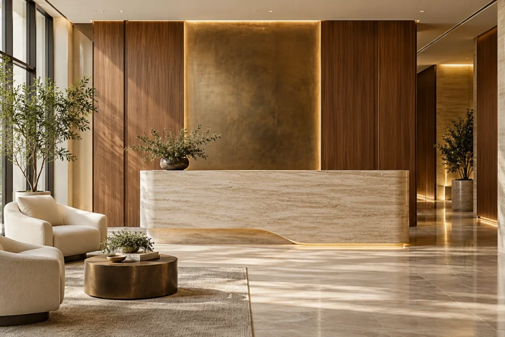 Không gian nội thất Luxhan — hình minh họa AI